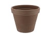 TERRA CHOCO BLOEMPOT GRIJS/TAUPE 25X21CM