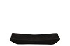 WOOD BLACK BOAT 32X12X5CM NM