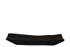 WOOD BLACK BOAT 38X12X5CM NM