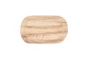 WOOD TRAY BROWN 24X14X2CM