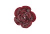 CANDLE ROOS BORDEAUX 8X7CM
