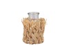 IBIZA NATURAL STRAW BOTTLE 1X 9X8CM NM