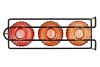 KARAKUM CORAL SUNSET RACK BLACK 22X8X12CM NM