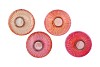BICOLORE VASE ORANGE MIX ASS P/1 11X13CM NM
