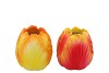 TOULON BURNING FLAME VASE ASS P/1 11X11X12CM NM