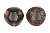 TOULON BLACK/GOLD VASE ASS P/1 16X16X18CM NM