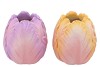 TOULON PINK/PASTEL VASE ASS P/1 21X21X24CM NM
