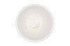 STRIPES WHITE GOLD EGG POT 16X15CM NM