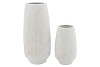 LAMIA WHITE VASE DIA22 X H40CM NM