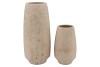 LAMIA SAND VASE DIA17 X H25CM NM