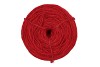 RIBBON FLAX CORD JUTE RED 3,5MM 1KG