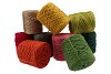 RIBBON FLAX CORD JUTE RED 3,5MM 1KG