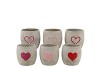 LOVE AMORE PINK POT ASS P/1 9X9X8CM NM