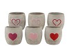 LOVE AMORE PINK POT ASS P/1 14X14X13CM NM