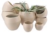 AMARAH SAND POT BOULE 14X11,5CM
