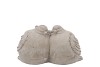 CONCRETE BIRD GREY 20X11X11CM NM