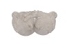 CONCRETE BIRD GREY 20X11X11CM NM