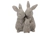 EASTER RABBIT STONE FAMILY 21X14X24CM