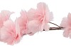 SILK FEATHER FLOWER PINK 7 OP STEEL 95CM NM