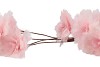 SILK FEATHER FLOWER PINK 9 OP STEEL 110CM NM