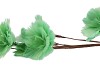 SILK FEATHER FLOWER PISTACH 7 OP STEEL 95CM NM
