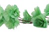 SILK FEATHER FLOWER PISTACH 9 OP STEEL 110CM NM