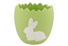 EASTER RABBIT POT GREEN 17,5X17,5X17CM NM