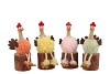 EASTER FLUFFY CHICKEN COLOR ASS P/1 18CM