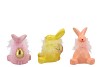EASTER FLUFFY BUNNY BIG PINK ASS P/1 11X8X11CM