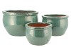 MALAYSIA CELADON BOWL 32X21CM S/3