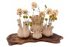 AGLIO MAT SAND VASE 13X16CM