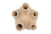 AGLIO MAT SAND VASE 20X25CM