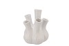 AGLIO MAT WHITE VASE 13X16CM