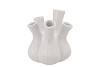 AGLIO MAT WHITE VASE 17X20CM