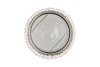 INCA WHITEWASH HOLDER GLASS 14X14CM