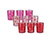 LOVE YOU LIPS CANDLE HOLDER ASS P/1 7,3X8CM NM