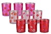 LOVE YOU LIPS CANDLE HOLDER ASS P/1 10X12,5CM NM