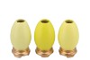 EASTER EGGCITED VASE YELLOW ASS P/1 6X6X12CM NM