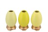 EASTER EGGCITED VASE YELLOW ASS P/1 6X6X12CM NM