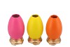 EASTER EGGCITED VASE MIX COLOR ASS P/1 6X6X12CM NM
