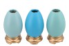 EASTER EGGCITED VASE BLUE ASS P/1 8X8X15CM NM