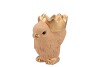 EASTER CHICKEN-BOWL LIGHT ORANGE 14X9,5X14CM NM