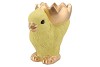 EASTER CHICKEN-BOWL YELLOW 22X15X22CM NM