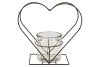 METAL RACK HEART CILINDER 10X28CM