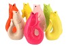 HAPPY FISH DOUBLE FUCHSIA 13X8X21CM