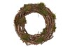 WREATH GRAPEWOOD MOS 50CM