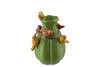 BIRD VASE SPRING LIGHT GREEN 13X13X19CM