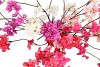 SILK CHERRY BLOSSOM RED 126CM