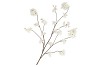 SILK CHERRY BLOSSOM WHITE 126CM