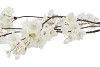 SILK CHERRY BLOSSOM WHITE 126CM